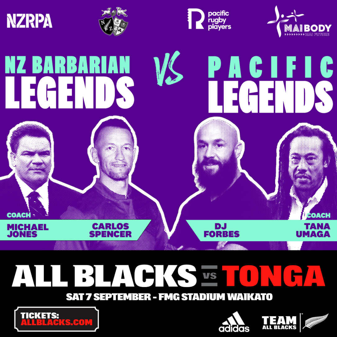 Eleven former All Blacks to lace up for a good cause
