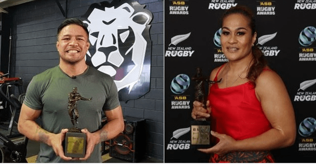 Faamausili and Mealamu receive the 2018 NZRPA Kirk Award