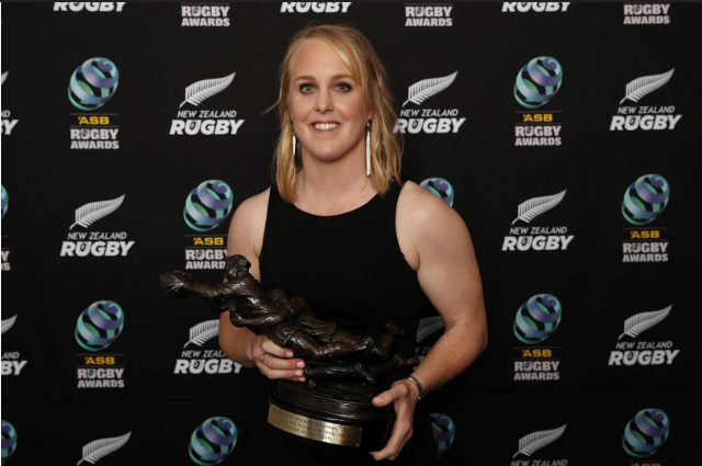 Kendra Cocksedge collects trio at ASB Rugby Awards